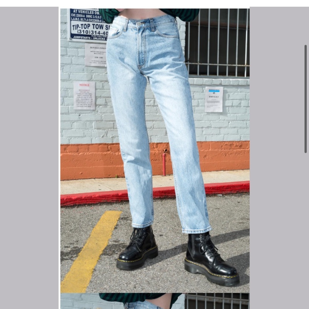 Brandy Melville Molly Light Wash Jeans